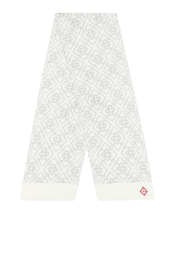 Ski Monogram Mohair Scarf