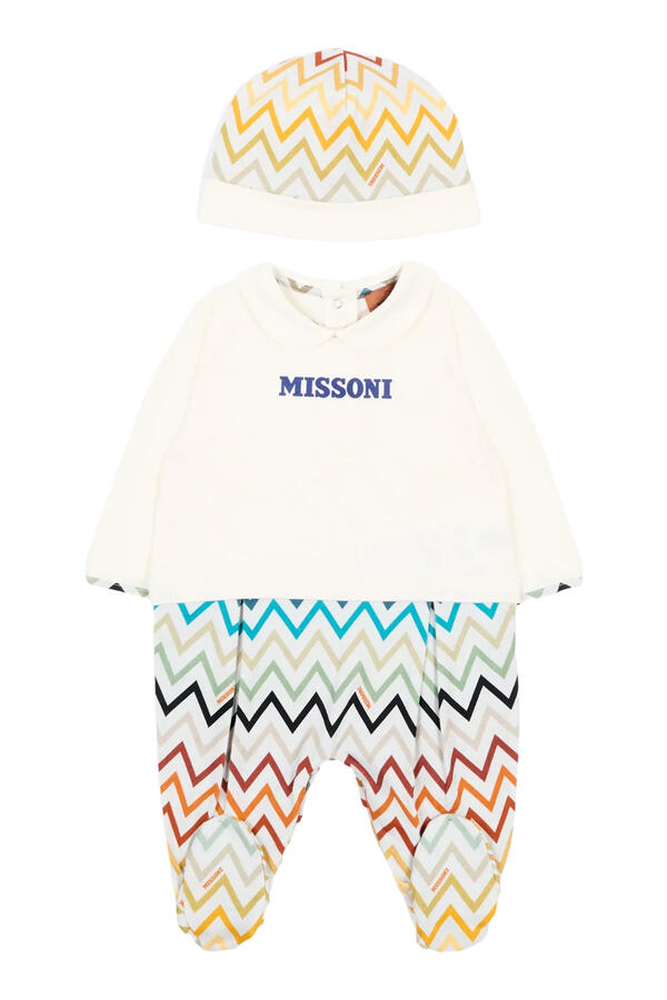 Kids Zigzag-Print Pajama Set