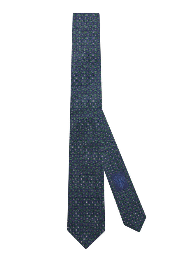 Interlocking G Silk Jacquard Tie