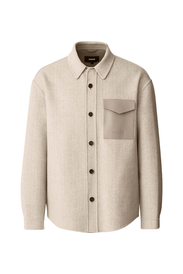 Emmanuel-HB Double-Face Wool Overshirt