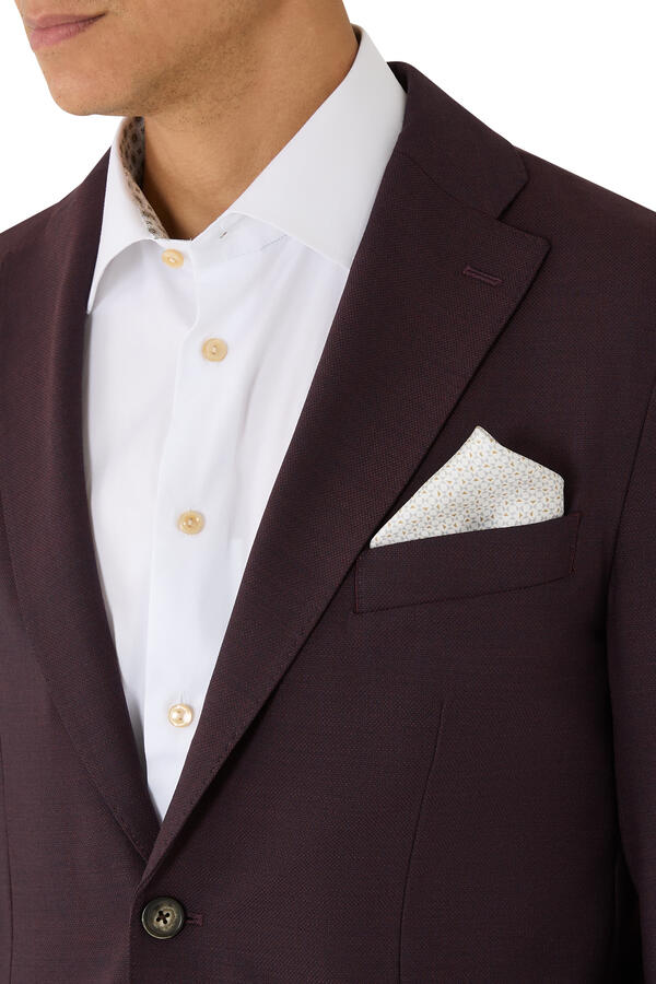 Geometric Silk Pocket Square