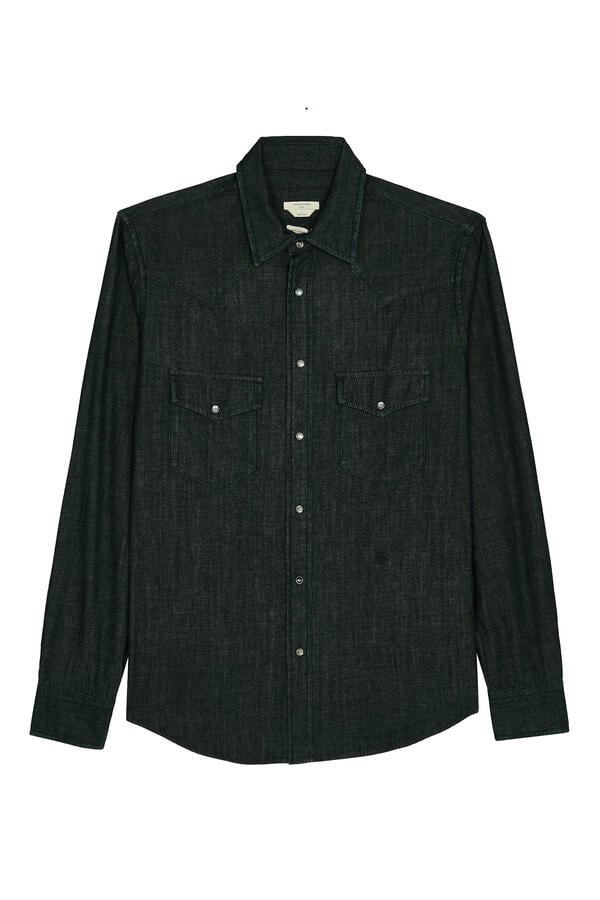 Denim Western Shirt