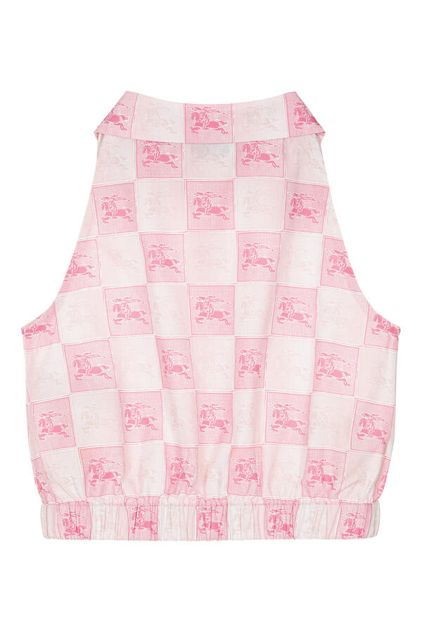 Kids EKD Checkerboard Cotton Shirt