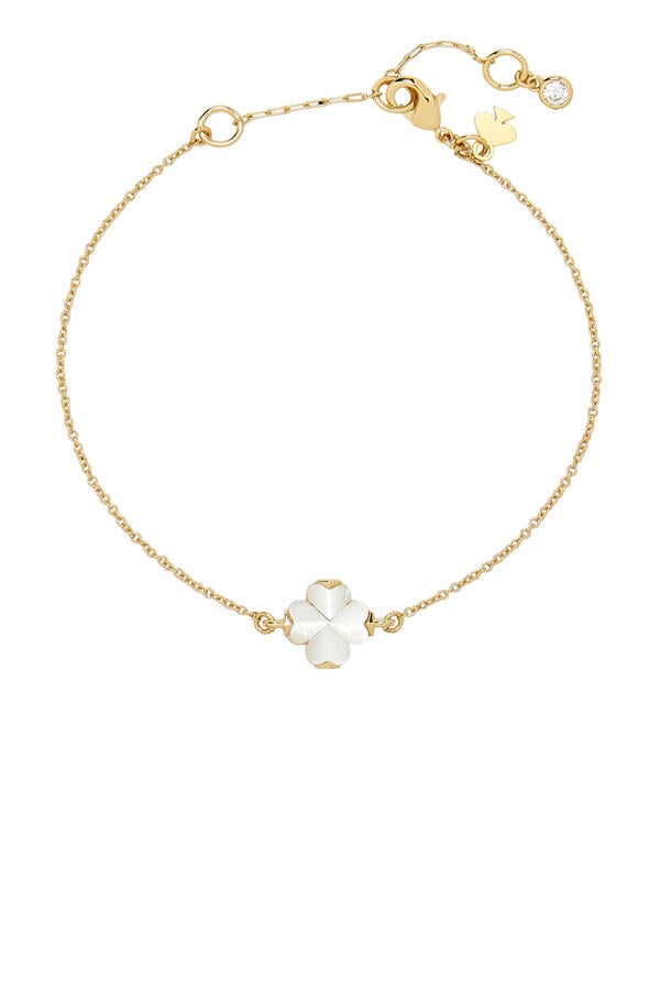Spade Flower Scatter Necklace, Mother of Pearl