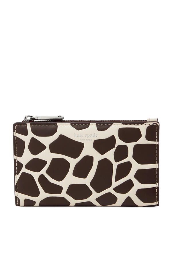 Giraffe Mini Zip Card Case