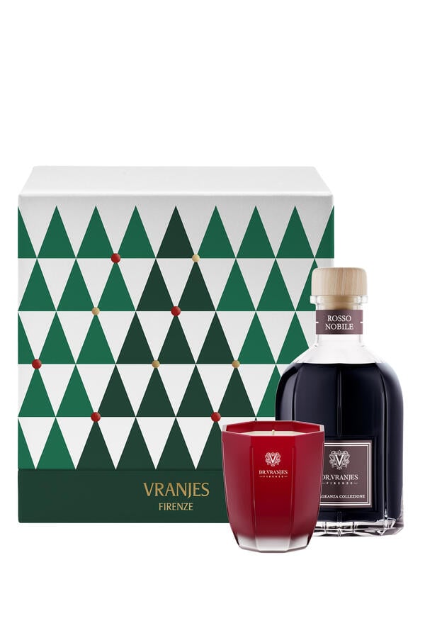 Rosso Nobile Diffuser & Candle Gift Box