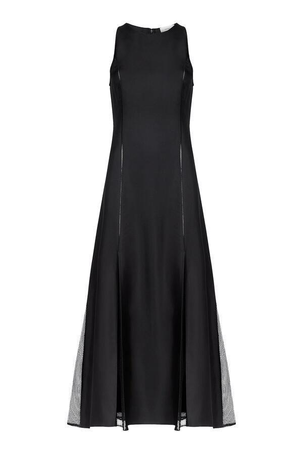 Iraka Silk Twill Dress
