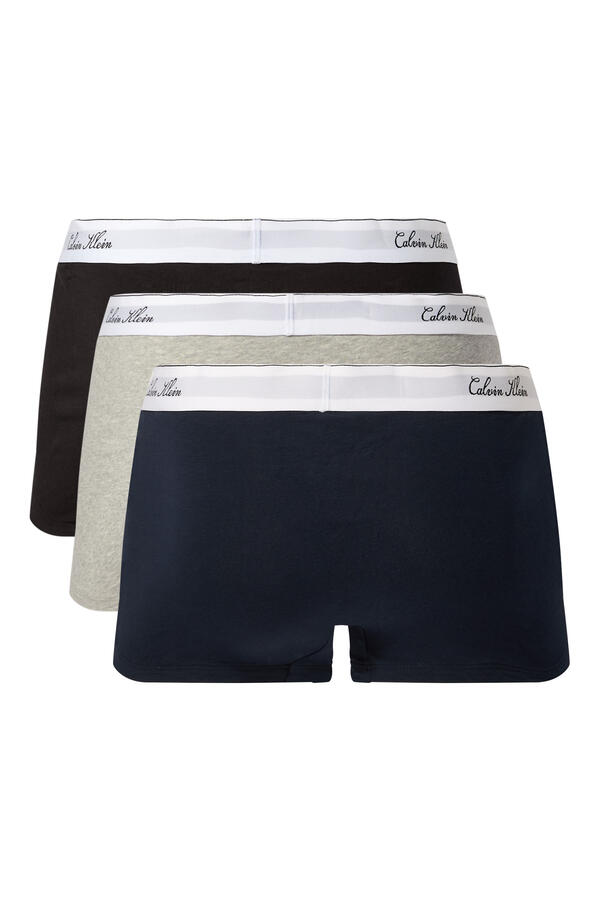 Icon Cotton Stretch Low Rise Trunks, Set of 3