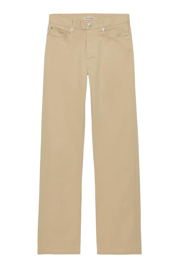 Straight Leg Denim Jeans 