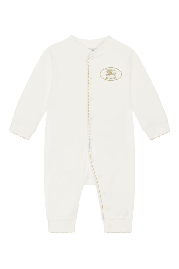 Kids Knight Stamp Cotton Jumpsuit