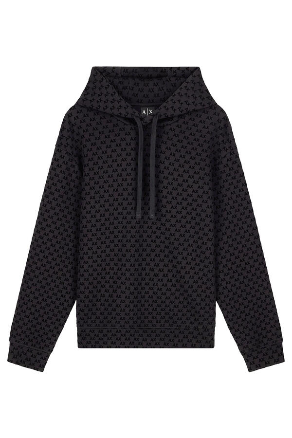 Bonded Stretch Cotton Sweatshirt