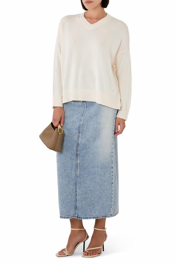 V-Neck Sweatshirt