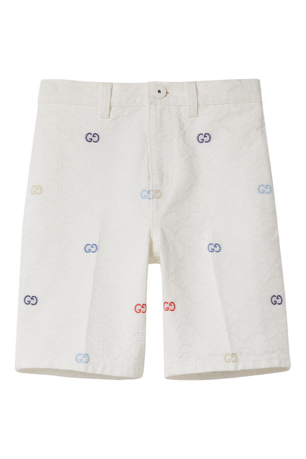 Kids GG Pleated Shorts