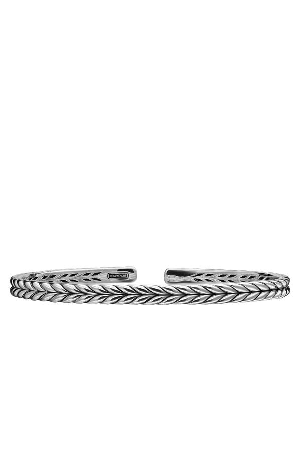 Chevron Flex Bracelet, Sterling Silver