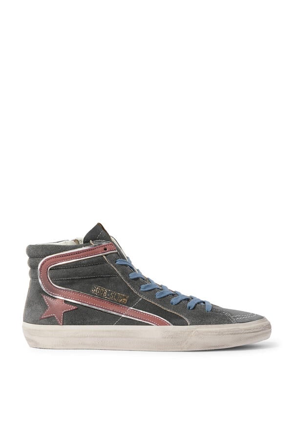 Slide Suede Sneakers