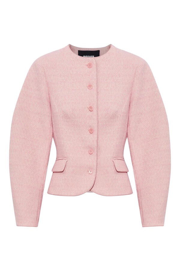Cocoon Sleeved Jacket 