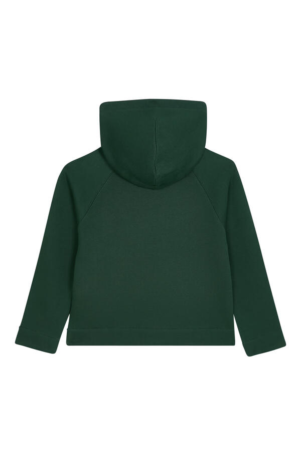 Kids De Coeur Embroidered Zip-Up Hoodie