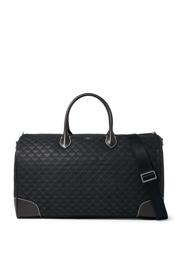 Geometric Pattern Duffle Bag