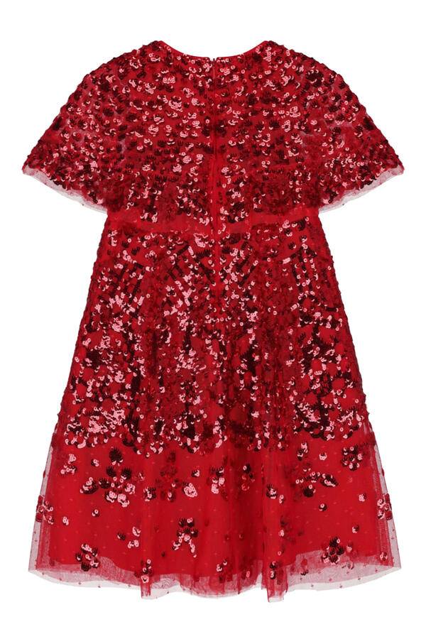 Kids Snowdrop Cape Dress