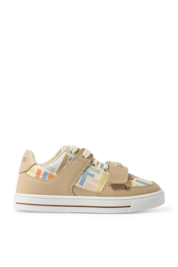 Kids Logo Velcro Sneakers