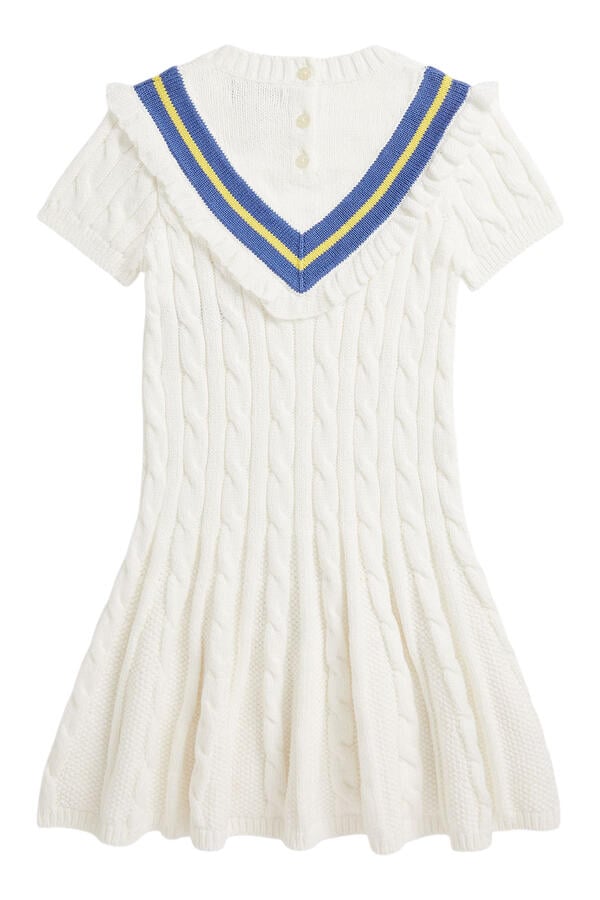 Kids  Cable-Knit Cotton Dress