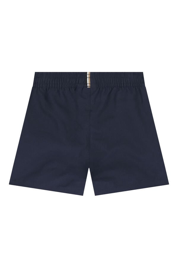 Kids Logo Print Swim Shorts