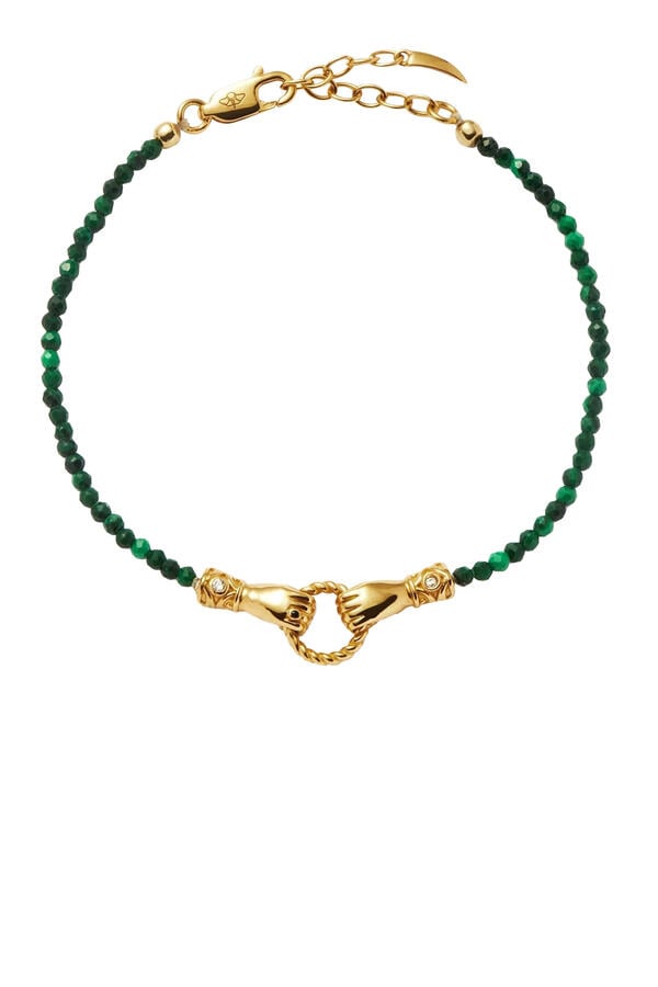 Harris Reed In Good Hands Mini Beaded Gemstone Bracelet