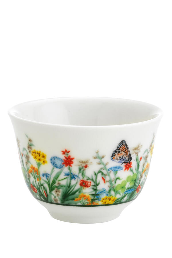 Jardin De Papillons Arabic Coffee Cups - Set of 4