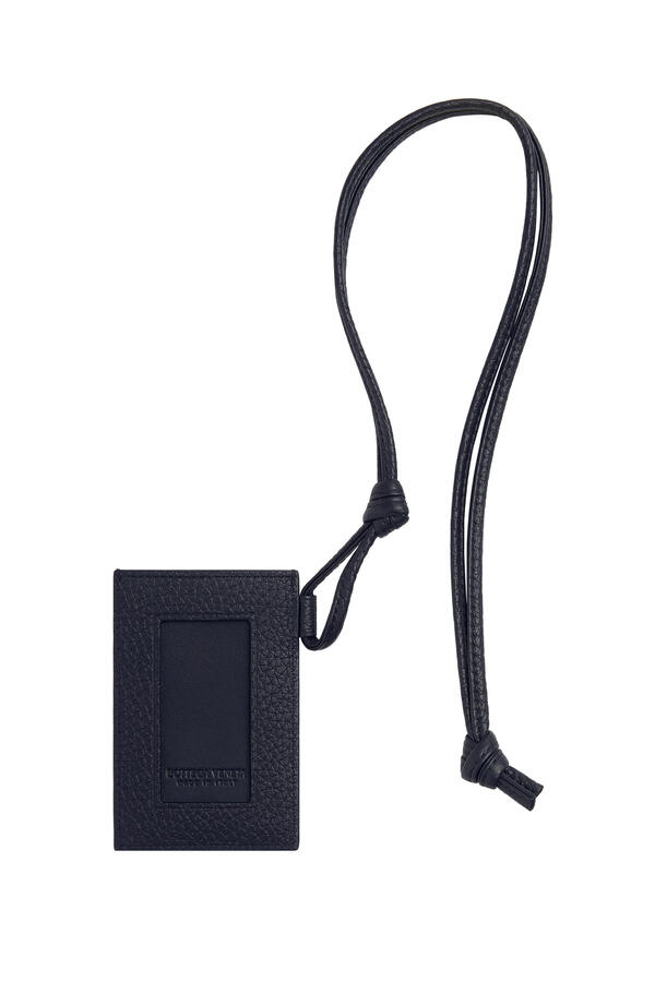 Intrecciato Badge Holder