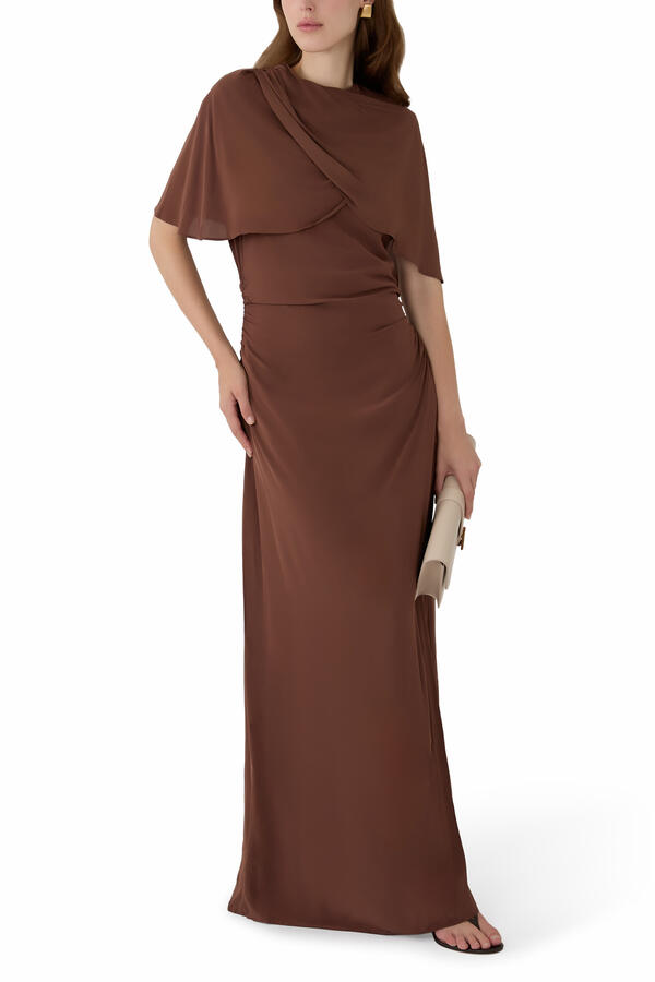 Maxi Cape Dress 