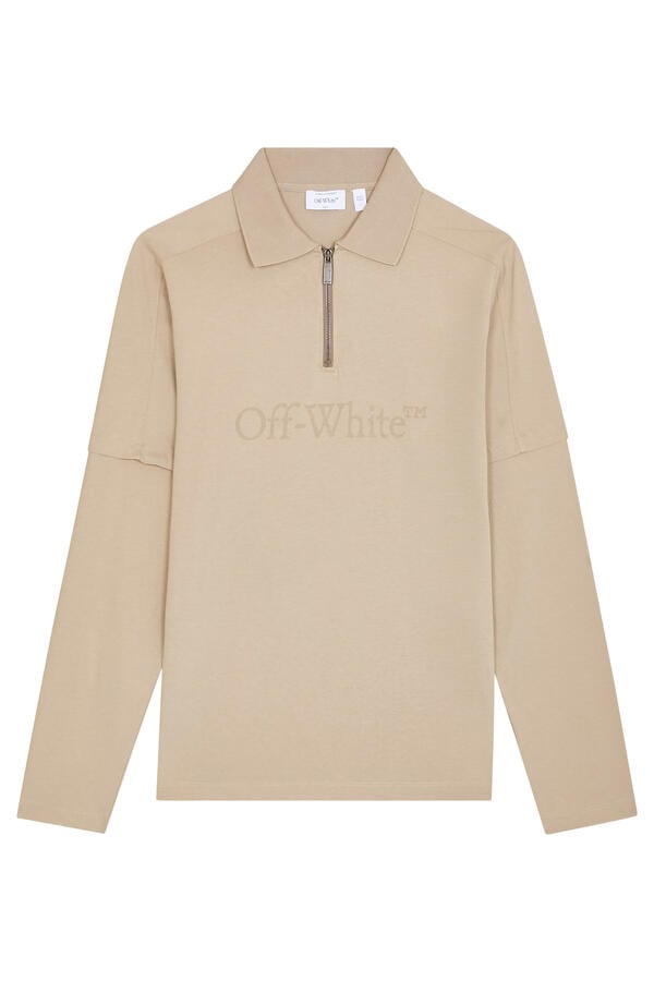 Big Bookish Double Sleeve Polo