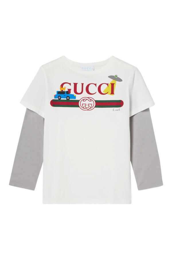 Kids Printed Cotton T-Shirt 