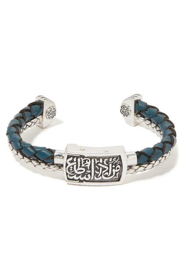 Leather Intention Bracelet