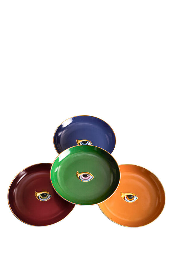 Set of 4 Assorted Lito Plates