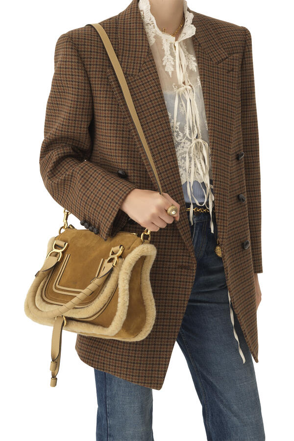 Small Leather Marcie Bag