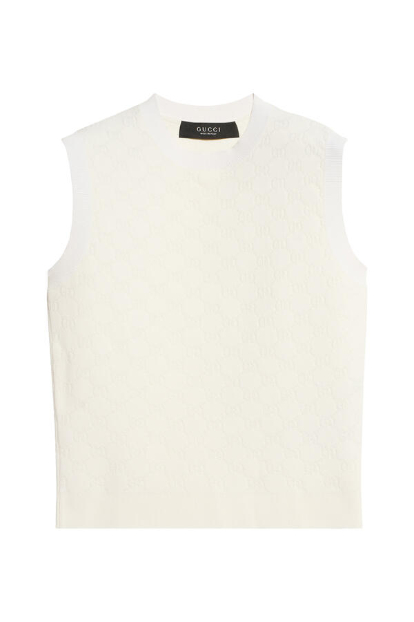 GG Fine Viscose Jacquard Top 