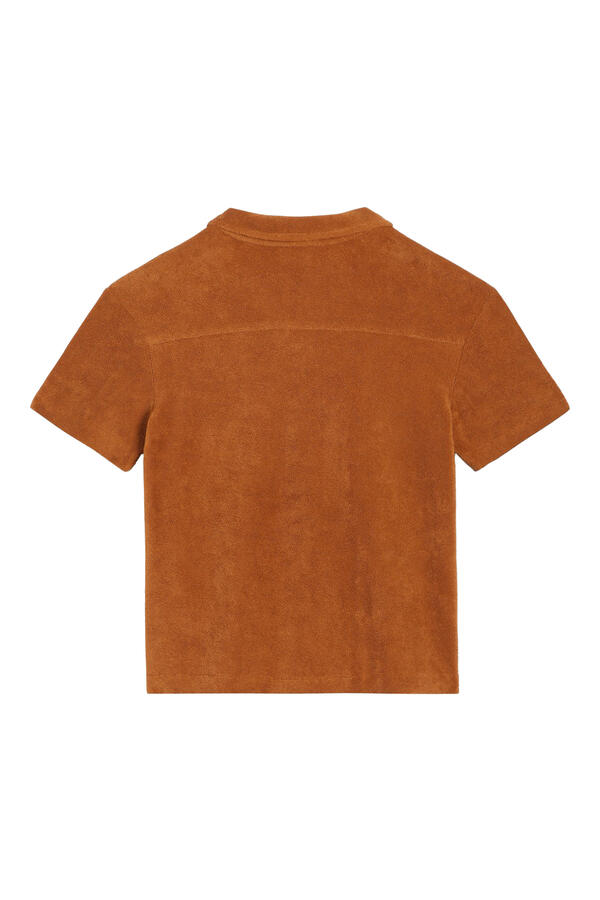 Kids DG Logo Terry-Effect Shirt