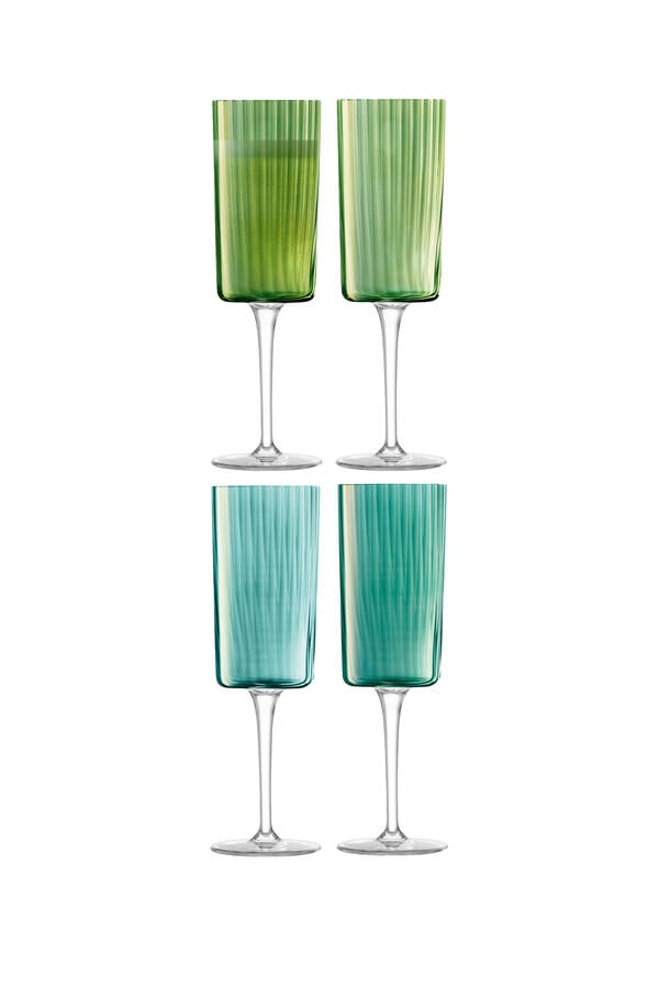 Gems Flute Glass Set