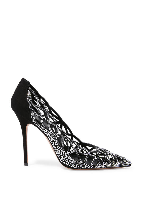 Merveille 105 Crystal Cut-Out Pumps