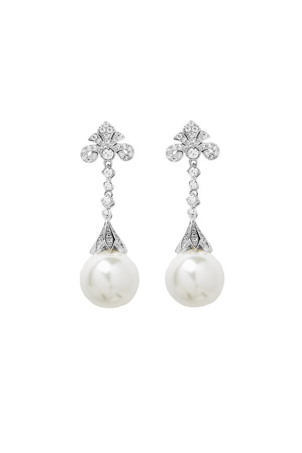Perlina Pearl Dangle Earrings