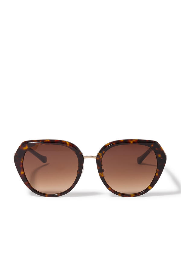 Cat Eye Frame Maxi C Thin Temple Sunglasses