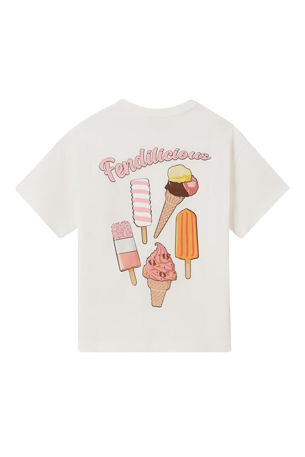 Kids Ice Cream-Print T-Shirt