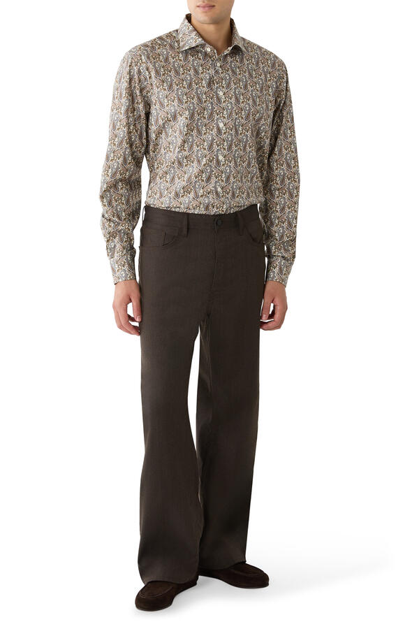 Paisley Twill Dress Shirt