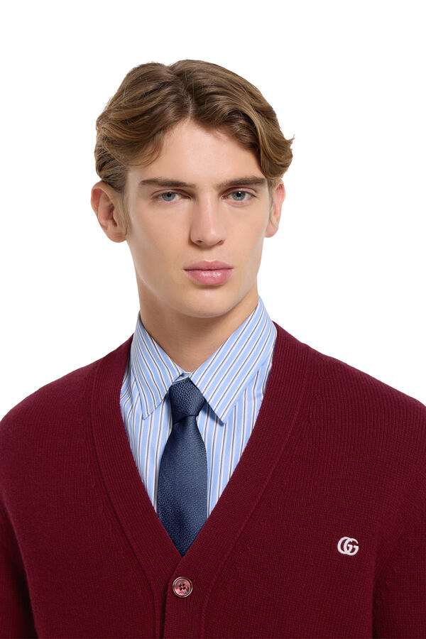 Horsebit Silk Jacquard Tie