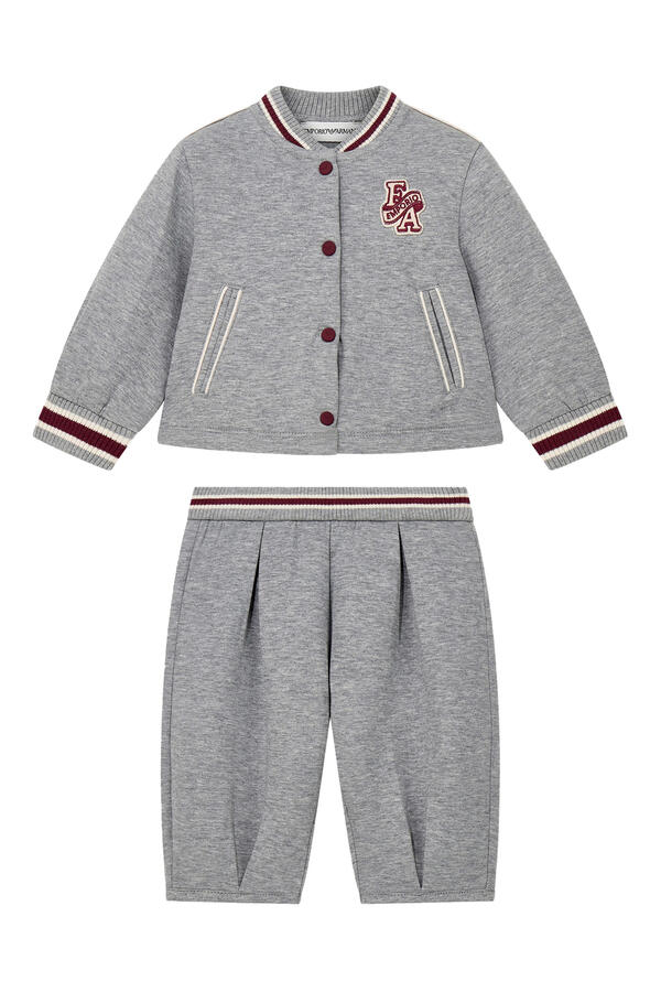 Kids Double Jersey Varsity Tracksuit