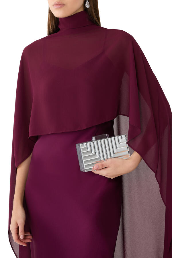 Elle Mirror Clutch Bag