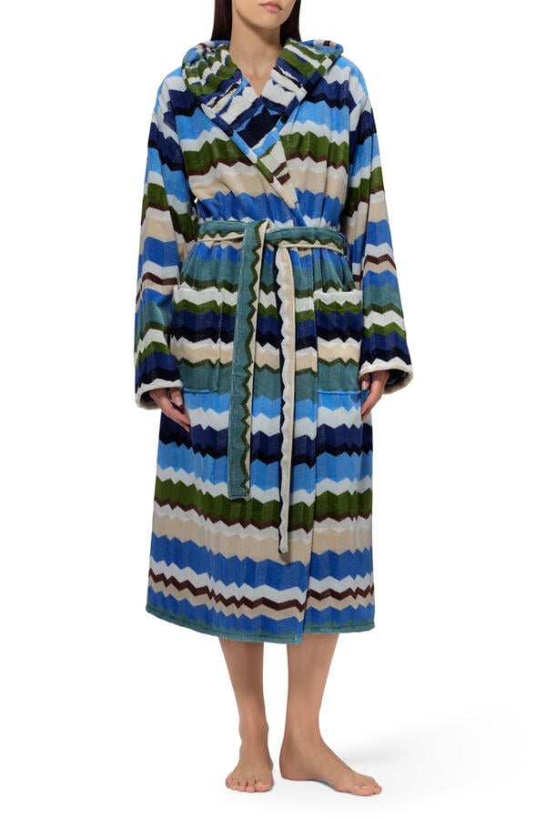 Eva Hooded Bathrobe