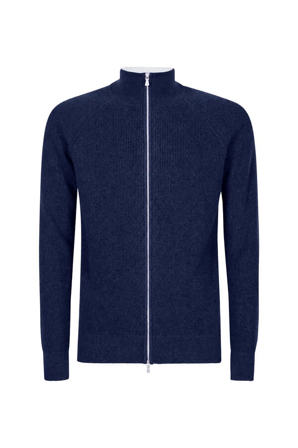 Maglia Zip-Up Cardigan