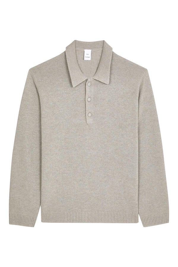 Paxton Cashmere Knit Polo 