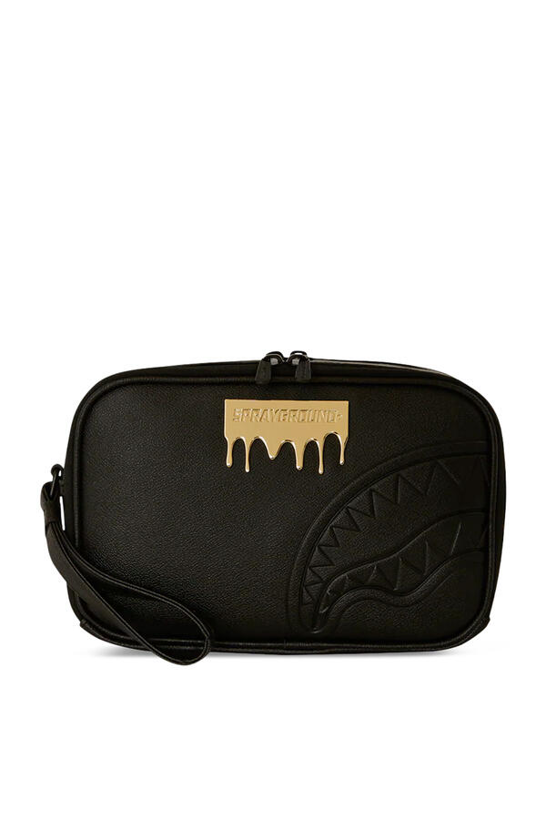 Kids Gold Brick Drip Toiletry Bag
